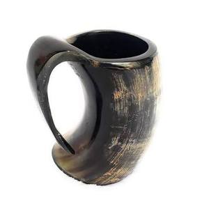 Chope en corne de Viking traditionnelle, faite à la main, rustique, pour événements médiévaux, souvenirs de collection et distribution en gros - Product Image 1