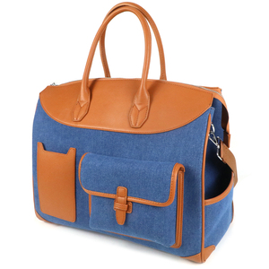 Bolsa de Lona Vaquera Informal para Mujer, para el Gimnasio, con Diseño de Bolsillos Multifuncionales, para Viajes Cortos de Negocios y Uso Diario - Product Image 2