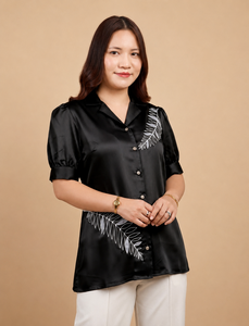 เสื้อเชิ้ตพิมพ์ลายสำหรับผู้หญิง ดีไซน์ทันสมัย เหมาะสำหรับใส่ในชีวิตประจำวันและเดินทาง ซื้อโดยตรงจากซัพพลายเออร์ - Product Image 1