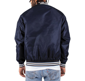 Custom Logo <b>Light</b> Sports Satin Bomber <b>Jacket</b> for <b>Men</b> Factory's Winter Varsity Baseball Letterman Silk <b>Jacket</b> - Product Image 6