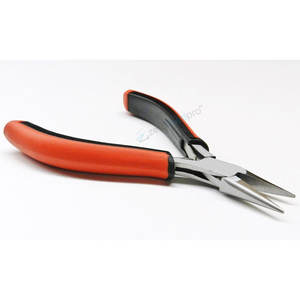 Alicates de Punta Fina de Acero Inoxidable de Alta Calidad con Mango Ergonómico y Doble Resorte, Herramienta para Joyería OEM - Product Image 1