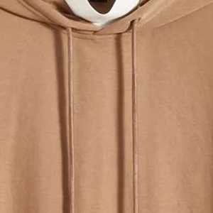 Sweat-shirt à capuche épais de haute qualité 100% coton, pull à capuche unisexe, sweat-shirt personnalisé pour homme, impression de logo sur le devant, style automne - Product Image 3