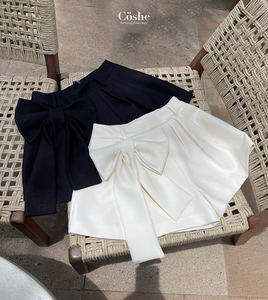 Coshe, falda envolvente elegante para mujer, cintura Natural, detalle de cinta grande, femenino, informal, verano, ecológico, línea A, decoración de encaje - Product Image 3