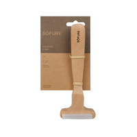 Peine para Eliminar Pelo de Mascotas (Perros y Gatos) de Madera de Haya de la Más Alta Calidad, Precio Mayorista, Marca Sofure, Talla S, en Venta