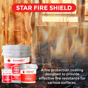 Star Fire Shield Passive Fire Protection Coating Intumescent Fire Resistant <b>Paint</b> for Commercial Buildings Keywords - Product Image 4