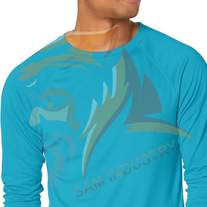 Camiseta de Manga Larga Transpirable y Ecológica con Cuello Redondo, Logotipo y Diseño Personalizados, 100% Algodón, Secado Rápido - Product Image 4