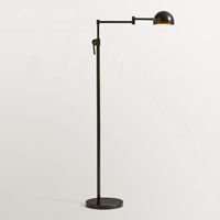 Lampe sur pied industrielle en laiton, écologique, durable et personnalisable, avec abat-jour en cage amovible, douille E27, pour la décoration moderne de la maison, Diwali