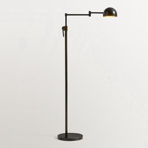 Lámpara de Pie Industrial de Hierro Negro con Pantalla de Jaula y Casquillo E27 para Decoración Moderna del Hogar - Product Image 6