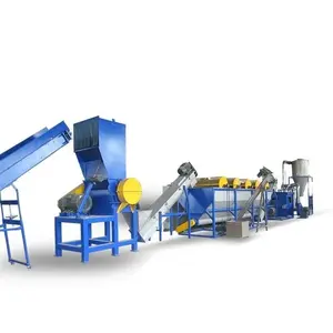 Ligne complète de recyclage, de broyage et de lavage du plastique pour l'usine de traitement des déchets plastiques HDPE, PP, ABS, ligne de production de recyclage du PET - Product Image 3