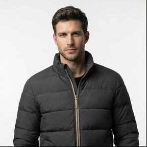 2025 nouveau Style hommes en cuir doudoune de haute qualité imperméable manteau d'hiver avec capuche en fourrure épaisse canard imprimer grande taille unisexe - Product Image 1