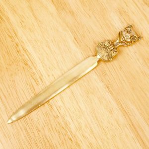 Cuchillo para Mantequilla de Latón Estilo Antiguo, Espátula Multiusos para Mantequilla, Queso, Mermelada y Pan, Herramienta de Cocina Hecha a Mano, Duradera, con Acabado Premium - Product Image 5