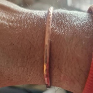 Handmade Woven <b>Copper</b> Bracelet Set Dainty Stacking <b>Bangles</b> Antique <b>Copper</b> Cuff Bracelet Pure <b>Copper</b> Hammered Classic Women's - Product Image 4