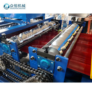 Doppelschichtige Glasierte Fliesen-Formmaschine Dachblech Glasierte Fliesen Rollformmaschine - Product Image 6