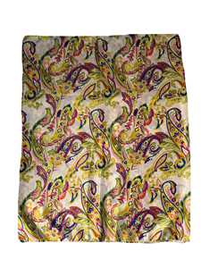 Dupatta en Chiffon Poly à Imprimé Floral Multicolore, Léger et Doux, Vêtement Ethnique Traditionnel pour Femmes et Filles, Élégant et Stylé, Mode d'Été - Product Image 3