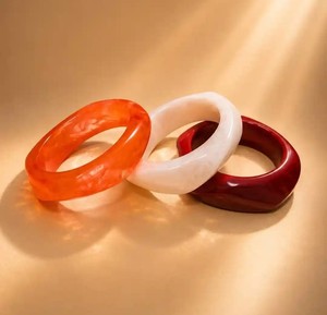 กำไลข้อมือเรซิ่นสไตล์นางฟ้า งานแฮนด์เมด ทรงเจ้าหญิง สำหรับผู้หญิงและเด็กผู้หญิง ขนาดเล็ก สีสันสดใส ใส ซ้อนกันได้ เป็นชุด สะสมได้ - Product Image 2