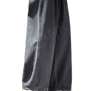 Pantalones Vaqueros Holgados para Hombre, de Algodón, Lavados, Transpirables - Product Image 5