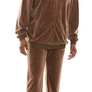 Nouveau design – Survêtement de sport en velours à capuche grande taille pour homme – Vêtement de sport personnalisé, décontracté et chaud pour l'hiver – Vente chaude - Product Image 5