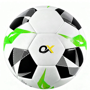 High Quality PU Professional Custom Logo Thermal Bonded <b>Football</b> Lightweight <b>Personalised</b> Game Ball - Product Image 2