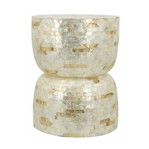 Mesa Auxiliar de Alta Gama con Acentos de Nácar, Mesa Lateral con Incrustaciones de Concha Estándar de Exportación, Fabricante de Muebles de Lujo al por Mayor de Vietnam - Product Image 3