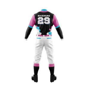 Uniforme de Béisbol y Sóftbol Estampado, Elegante, Cómodo y Transpirable, Personalizable, Unisex, Último Diseño, Nueva Llegada - Product Image 3