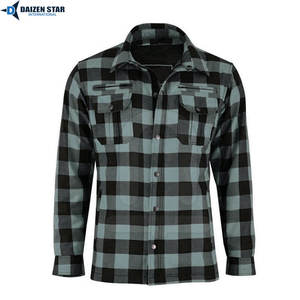 Camisa de Franela de Aramida para Motocicleta, Transpirable y Resistente al Viento, para Hombre, con Protección Completa en Hombros y Codos - Product Image 4