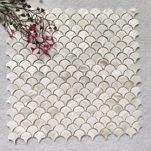 Vente flash : mosaïques décoratives de luxe en nacre pour crédence murale, salle de bain, cuisine, intérieur et décoration intérieure - Product Image 2
