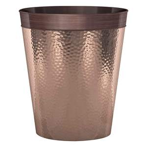 Stainless Steel Wastebasket Durable Garbage Container Bin for Bathroom <b>Kitchen</b> Bedroom Home Office - Product Image 1