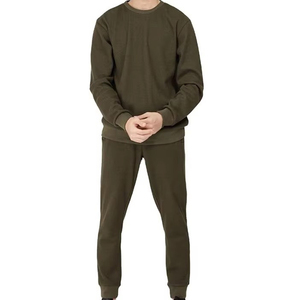 Pantalon de survêtement élégant et respirant à jambe fuselée pour l'hiver, pull-over personnalisable en coton - Product Image 1