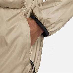 Veste coupe-vent réfléchissante imperméable pour homme, couleur beige, pour le sport en plein air, la randonnée et le camping, prix abordable 2026 - Product Image 2