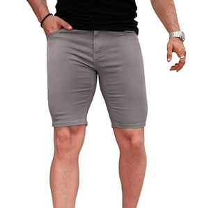 Short en jean respirant et ajustable pour homme, anti-plis, qualité supérieure, léger, avec logo entièrement personnalisable - Product Image 4