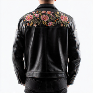Veste en cuir de haute qualité, très élégante et stylée - Product Image 6