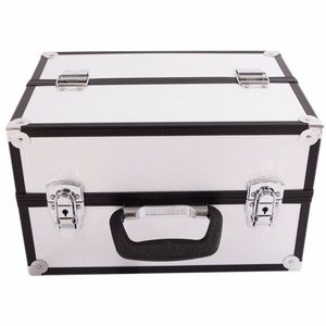 Valigetta SM 2083 in Lega di Alluminio Argento, Organizzatore per Gioielli Ecologico e Resistente con Manico, Valigetta Cosmetica Impermeabile - Product Image 6