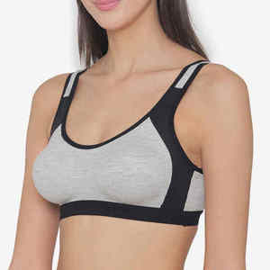 Best Quality High Support Spandex/Nylon Adjustable <b>Strap</b> Fitness Sport <b>Bra</b> Pakistan Made New Design Gym Wear for Women - Product Image 3