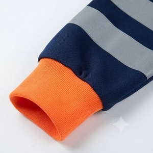 Camiseta Polo de Manga Larga Reflectante de Alta Visibilidad, Diseño Nuevo, Ropa de Trabajo Cómoda y Ligera para Hombre, Camisetas Polo de Alta Visibilidad - Product Image 3