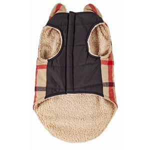 Manteau isolant pour chien Allegiance, style classique à carreaux, vêtements pour animaux de compagnie de qualité supérieure - Product Image 5