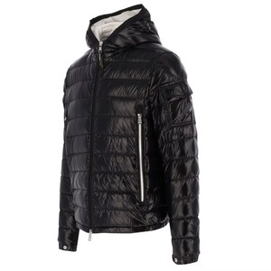 <b>Men's</b> New Fashion Goose Puffer <b>Jacket</b> Windproof Hooded Coat Parka Embroidered Technics Canvas Front Warm for Outdoor - Product Image 3