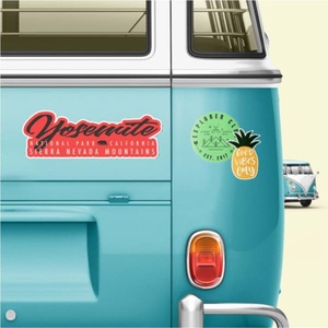 Pegatinas Personalizadas para Parachoques de Vehículos, Pegatinas de Vinilo Impermeables para Automóviles, Resistentes a los Rayos UV, Impresión de Calcomanías para Autos, Pegatinas Duraderas para Exteriores - Product Image 1