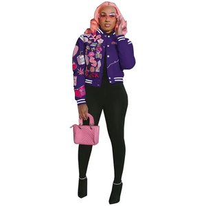 Veste universitaire pour homme, veste de baseball, veste universitaire pour femme - Product Image 5