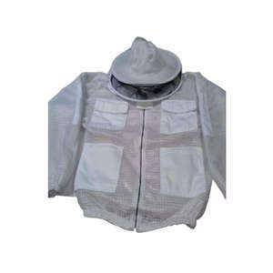 Professional 3-Layer Mesh Beekeeper Jacket Breathable Ventilated Design High Reflective - Product Image 1