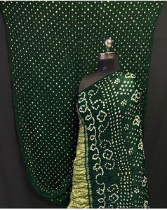 Sari Bandhani Puro de la India - Product Image 2