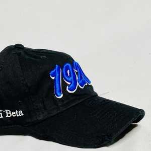 หมวกแก๊ป Zeta Phi Beta 1920 สีดำสไตล์วินเทจ ปักลายสีน้ำเงิน หมวกเบสบอลสำหรับชมรมนักศึกษา สายปรับได้ สวมใส่สบาย ทันสมัย สำหรับผู้หญิง - Product Image 6