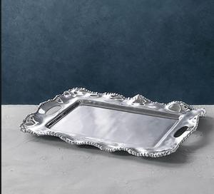 Lavie Creations – Nouveauté : Ensemble de chocolats de luxe en métal argenté style Art Déco de Dubaï, motif floral/fruité en relief, idéal pour Diwali/Mariage - Product Image 1