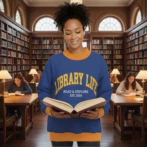 Sudadera OEM Oversize con Cuello Alto Estampado para Mujer, de Algodón Suave y Felpa, Cómoda para Otoño e Invierno, Estilo Casual Diario y Urbano, con Bordado 3D - Product Image 5