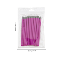 Lot de stylos professionnels en silicone pour nail art, vente en gros d'usine, outils de peinture florale et de graffiti DIY tendance pour salon
