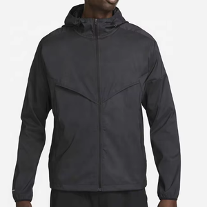 Nouvelle veste coupe-vent de haute qualité, prix direct usine, vente chaude pour hommes, veste imperméable en polyester pour l'extérieur - Product Image 1
