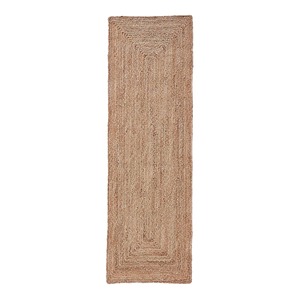 Alfombra Moderna Hecha a Mano, Ecológica, Decorativa para el Hogar, de Yute, Tejido Plano, Rectangular, de Color Sólido, Antideslizante, para Pasillo, de Pelo Corto - Product Image 1
