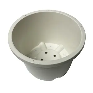 Best Seller Jebplus 200mm Heavy-Duty Flower Pots Multiple Drainage Holes Efficient Water Drainage Preventing Root Rot