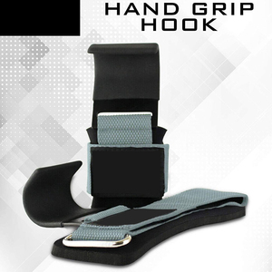 Nuevas correas de levantamiento de pesas de alta resistencia con gancho para fitness, soporte de mano y muñeca para entrenamiento de fuerza, ganchos de levantamiento de pesas. - Product Image 3