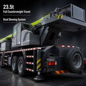 Grue de camion d'occasion 100 tonnes, flèche 60,5 m, hauteur 88,4 m, transmission 8x4, capacité de montée 49%, vitesse 89 km/h, à vendre - Product Image 3