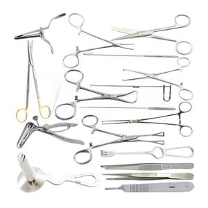 Juego de Instrumentos Quirúrgicos de Acero Inoxidable de 31 Piezas Resistentes a la Corrosión, Juego de Instrumentos para Hemorroidectomía para Uso Médico - Product Image 1